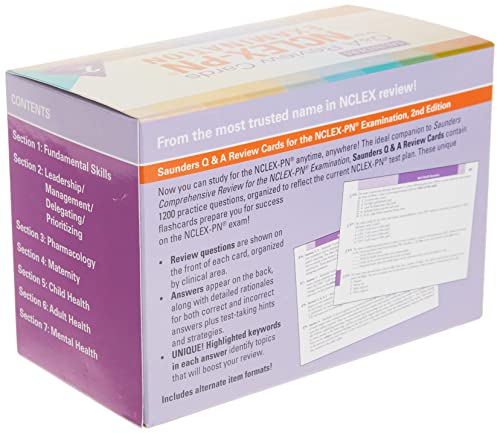 Saunders Q&A Review Cards for the NCLEX-PN® Examination