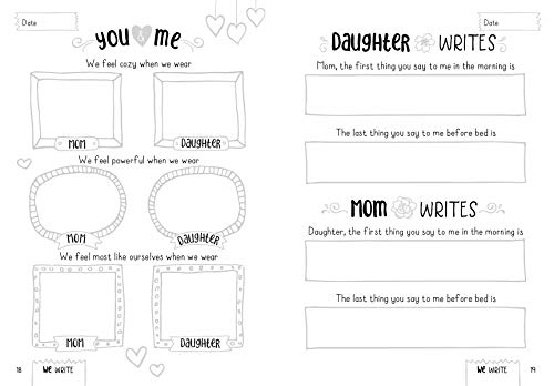 Love, Mom and Me: Simple Ways to Stay Connected: A Guided Mother and Daughter Journal