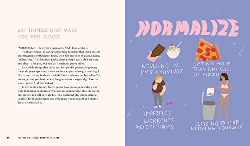 The Just Girl Project Book of Self-Care: An Illustrated Guide for Young Women to Practice Self-Love, Self-Compassion & Mindfulness with Fun and Flair