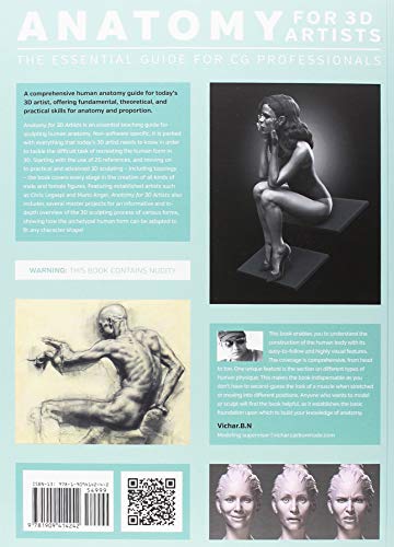 Anatomy for 3D Artists: The Essential Guide for CG Professionals