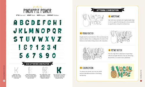 Lettering Alphabets & Artwork: Inspiring Ideas & Techniques for 60 Hand-Lettering Styles