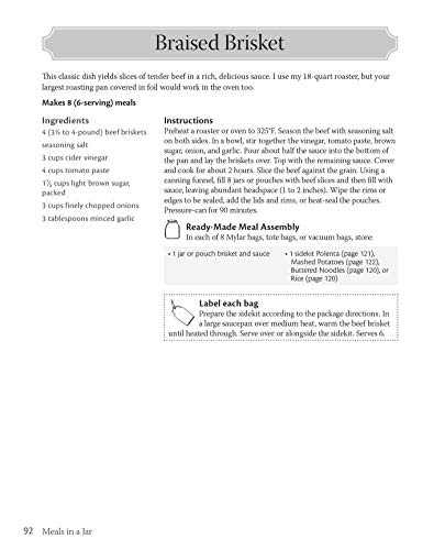 Meals in a Jar: Quick and Easy, Just-Add-Water, Homemade Recipes