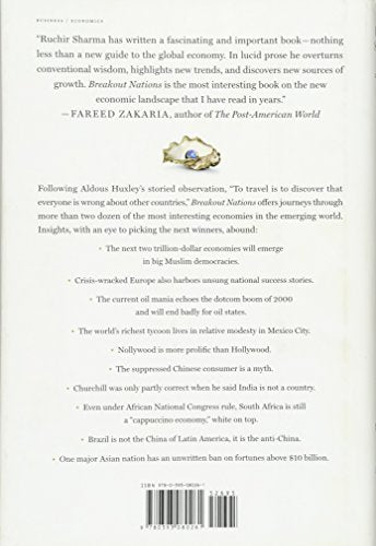 Breakout Nations: In Pursuit of the Next Economic Miracles