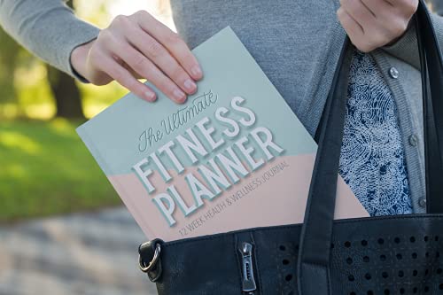 The Fitness Planner: A 12 Week Health and Fitness Journal to Track Meals, Workouts and Weight Loss for Women - Exercise and Food Journal