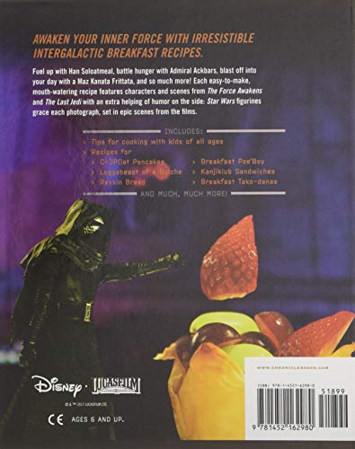 The Star Wars Cookbook: BB-Ate: Awaken to the Force of Breakfast and Brunch (Cookbooks for Kids, Star Wars Cookbook, Star Wars Gifts) (Star Wars x Chronicle Books)