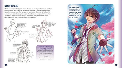 The Master Guide to Drawing Anime: Romance: How to Draw Popular Character Types Step by Step – A How to Draw Anime / Manga Books Series (Volume 4)
