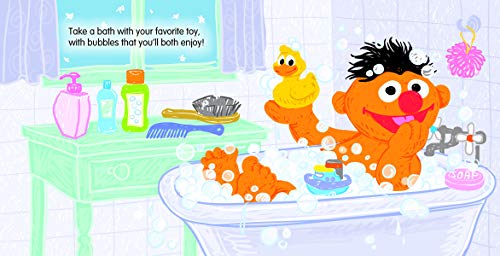 All Tucked In On Sesame Street!: Say Goodnight and Sweet Dreams With Elmo and Friends in this Adorable Bedtime Picture Book for Toddlers and Kids (Sesame Street Scribbles Elmo)