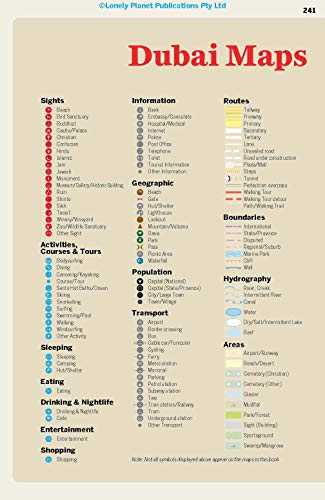 Lonely Planet Dubai & Abu Dhabi 9 (Travel Guide)