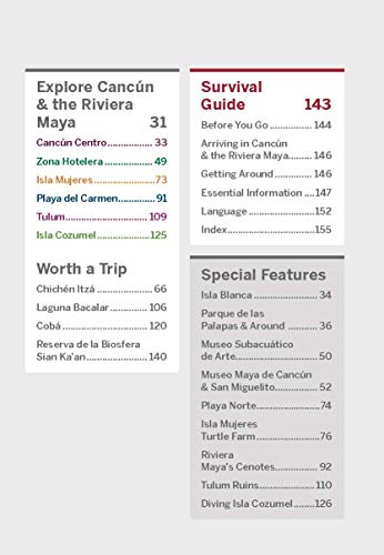Lonely Planet Pocket Cancun & the Riviera Maya 1 (Pocket Guide)
