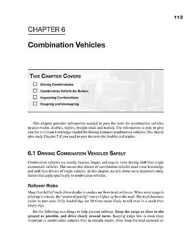 CDL - Commercial Driver's License Exam, 6th Ed.: Complete Prep for the Truck & Bus Driver's License Exams (CDL Test Preparation)