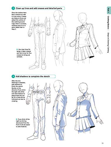 How to Create Manga: Drawing Clothing and Accessories: The Ultimate Bible for Beginning Artists (With Over 900 Illustrations)