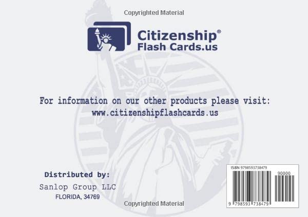 US Citizenship Test Study Guide - 128 QUESTIONS and ANSWERS: THE MOST COMPLETE WORKBOOK