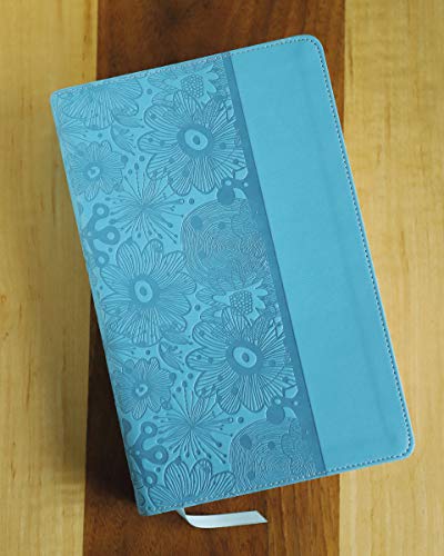 NKJV, Teen Study Bible, Leathersoft, Blue
