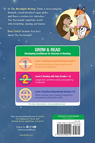 The Moonlight Meeting: The Nocturnals Grow & Read Early Reader, Level 2