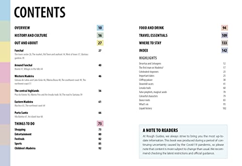 The Mini Rough Guide to Madeira (Travel Guide with Free eBook) (Mini Rough Guides)