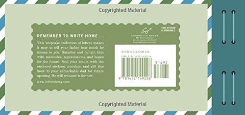 Letters to My Dad: Write Now. Read Later. Treasure Forever. (Gifts for Dads, Gifts for Fathers, Thank You Gifts for Dad)
