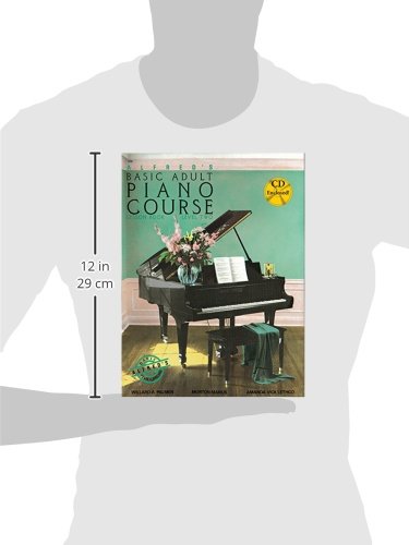 Alfred's Basic Adult Piano Course: Lesson Book Level Two (Book & Audio CD)