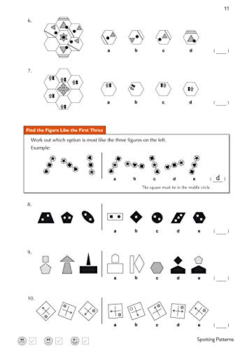 New 11+ CEM Non-Verbal Reasoning Practice Book & Assessment Tests - Ages 9-10 (with Online Edition) (CGP 11+ CEM)