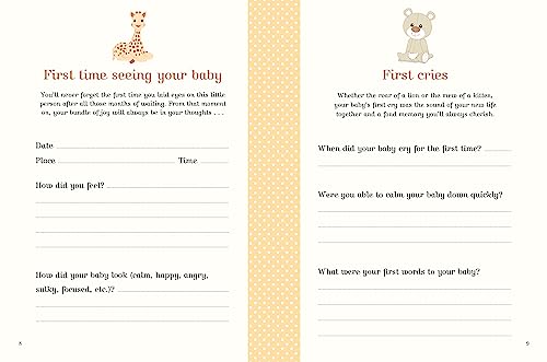 My Book of Firsts with Sophie la girafe®