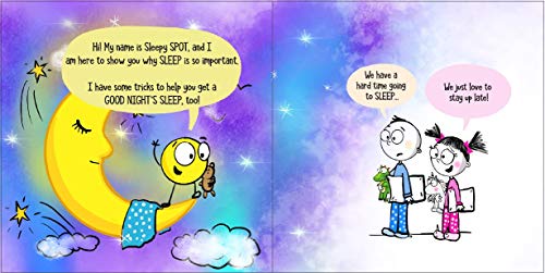 A Little Sleepy SPOT: A Story About A Good Night's Sleep (Inspire to Create A Better You!)