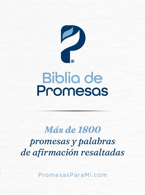 Santa Biblia de Promesas Reina-Valera 1960 / Compacta / Letra Grande / Piel Especial / Floral // Spanish Promise Bible RVR 1960 / Compact / Large Print / Leathersoft / Floral (Spanish Edition)