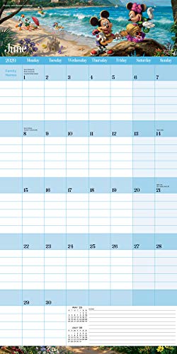 Thomas Kinkade Studios: Disney Dreams Collection 17-Month 2019-2020 Family Wall