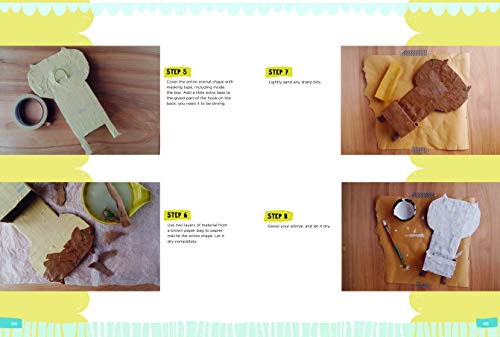 Papier Mache: A step-by-step guide to creating more than a dozen adorable projects! (Volume 4) (Art Makers, 4)