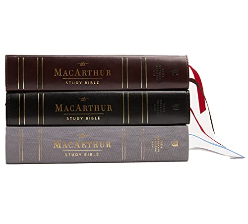 NASB, MacArthur Study Bible, 2nd Edition, Leathersoft, Brown, Comfort Print: Unleashing God's Truth One Verse at a Time
