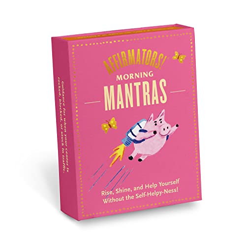 Affirmators! Mantras Morning Day Affirmation Cards Deck (30 Cards)