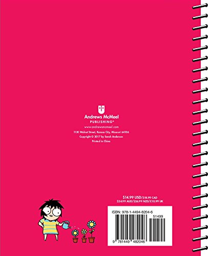 Sarah's Scribbles 2017-2018 16-Month Weekly/Monthly Planner: Get It Together! with Sarah's Scribbles