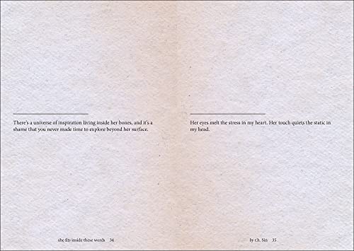 She Fits Inside These Words (Volume 4) (What She Felt)