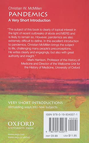 Pandemics: A Very Short Introduction (Very Short Introductions)