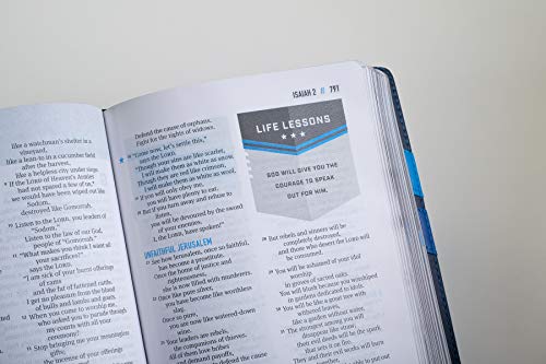Tyndale NLT Boys Life Application Study Bible, TuTone (LeatherLike, Neon/Black NLT Study Bible for Boys, Foundations for Your Faith Sections
