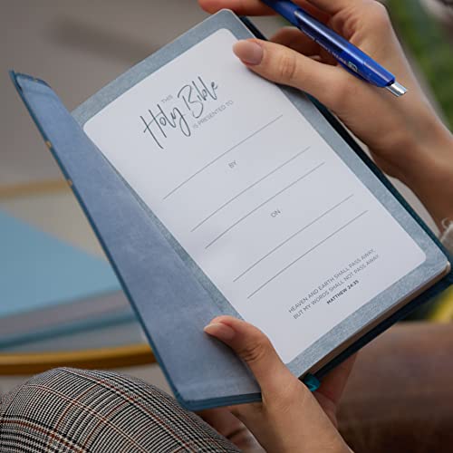 KJV, Thinline Bible Youth Edition, Leathersoft, Brown, Red Letter, Comfort Print: Holy Bible, King James Version