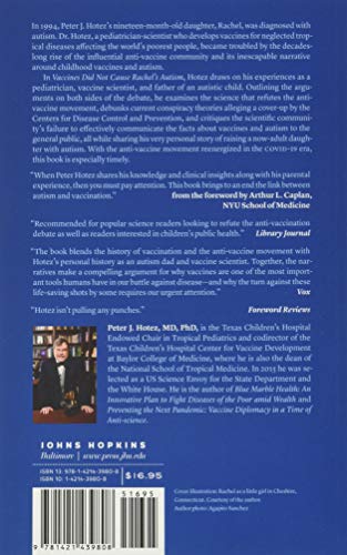 Vaccines Did Not Cause Rachel's Autism: My Journey as a Vaccine Scientist, Pediatrician, and Autism Dad