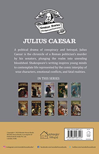 Julius Caesar: Shakespeare’s Greatest Stories (Illustrated Classics)