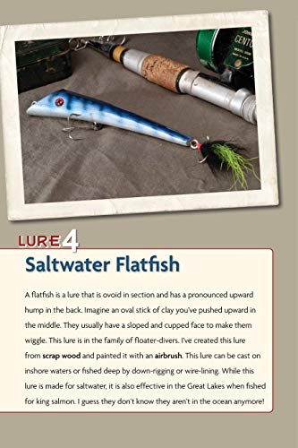 Making Wooden Fishing Lures: Carving and Painting Techniques that Really Catch Fish (Fox Chapel Publishing) 11 Step-by-Step Projects for Crawlers, Chasers, Wigglers, & More with Clear, Expert Advice