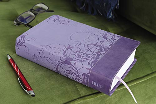NIV, Teen Study Bible, Leathersoft, Purple