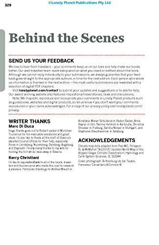 Lonely Planet Munich, Bavaria & the Black Forest 6 (Travel Guide)