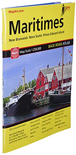 Maritime Atlantic Canada Back Road Atlas