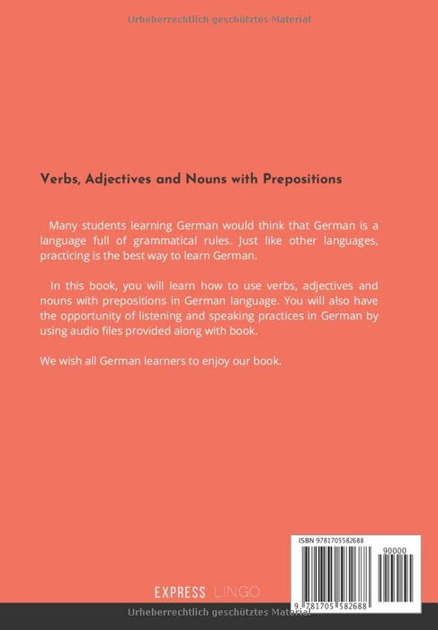 Deutsch Lernen - Verben, Adjektive und Nomen mit Präpositionen: Learn German Verbs, Adjectives and Nouns with Prepositions (German Edition)