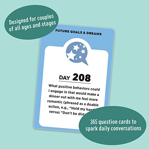 A Year of Us: Couples Question Cards: One Question a Day to Spark Fun and Meaningful Conversations