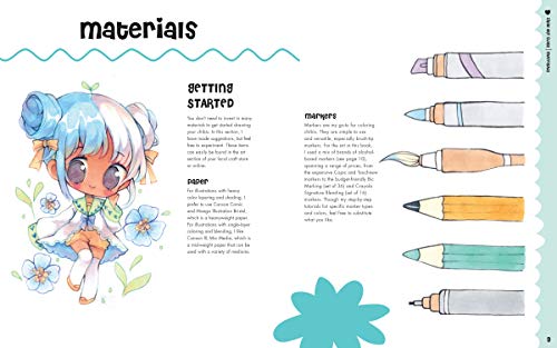 Mini Chibi Art Class: A Complete Course in Drawing Cuties and Beasties - Includes 19 Step-by-Step Tutorials! (Volume 1) (Cute and Cuddly Art, 2)