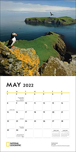 National Geographic: Scotland 2022 Wall Calendar