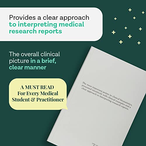 Clinical Biostatistics and Epidemiology Made Ridiculously Simple: An Incredibly Easy Way to Learn for Medical, Nursing, PA Students, And Other Healthcare Professionals (MedMaster Medical Books)
