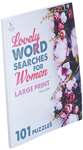 Lovely Word Searches for Women: Word Search Puzzles with Beautiful, Elegant, and Calming Themes (LARGE PRINT) (Large Print, Themed Word Search Puzzles)
