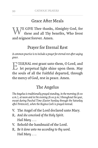 Catholic Prayers: Compiled from Traditional Sources