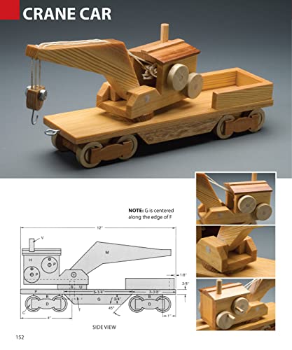 Great Book of Wooden Toys: More Than 50 Easy-To-Build Projects (American Woodworker) (Fox Chapel Publishing) Step-by-Step Instructions, Diagrams, Templates, and Finishing & Detailing Tips