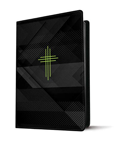 Tyndale NLT Boys Life Application Study Bible, TuTone (LeatherLike, Neon/Black NLT Study Bible for Boys, Foundations for Your Faith Sections