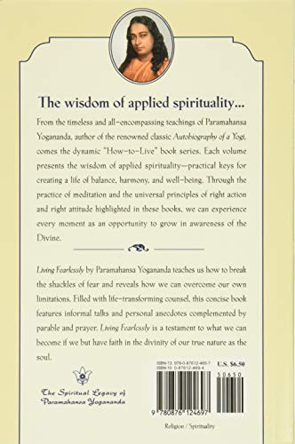 Living Fearlessly (Self-Realization Fellowship) (How-To-Live)